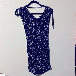 Black dress with flowers!